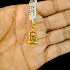 GOLD LOCKET - (WGT: 0.580 GM APPROX) BIS CERTIFIED HUID HALLMARK 9KT GOLD LOCKET 1 PIECE. (CHAIN NOT INCLUDED). (7R6KFB)