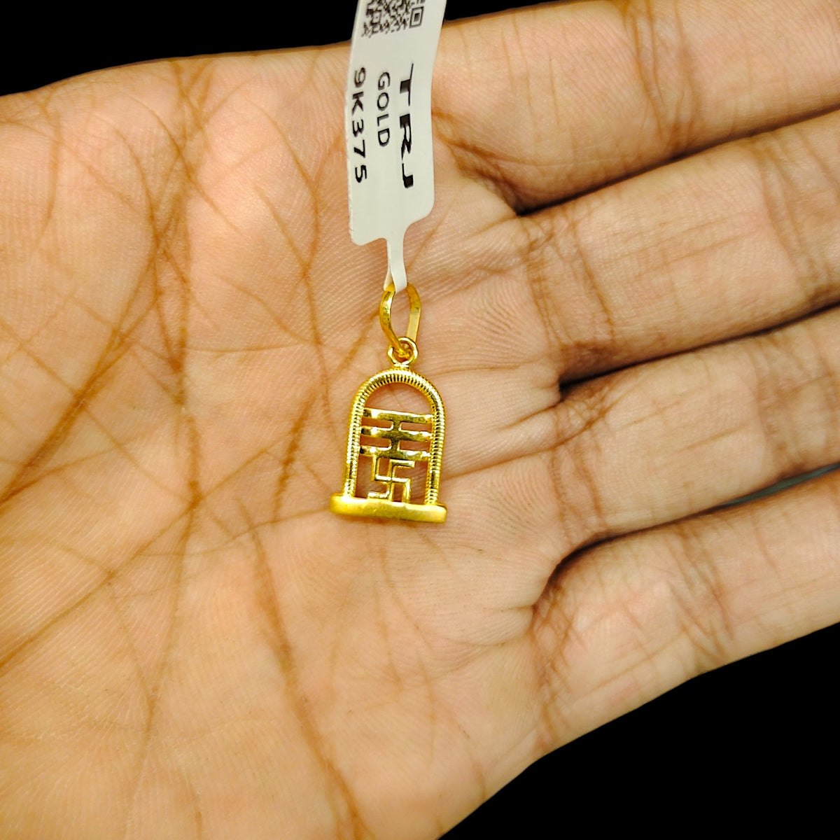 GOLD LOCKET - (WGT: 0.580 GM APPROX) BIS CERTIFIED HUID HALLMARK 9KT GOLD LOCKET 1 PIECE. (CHAIN NOT INCLUDED). (7R6KFB)