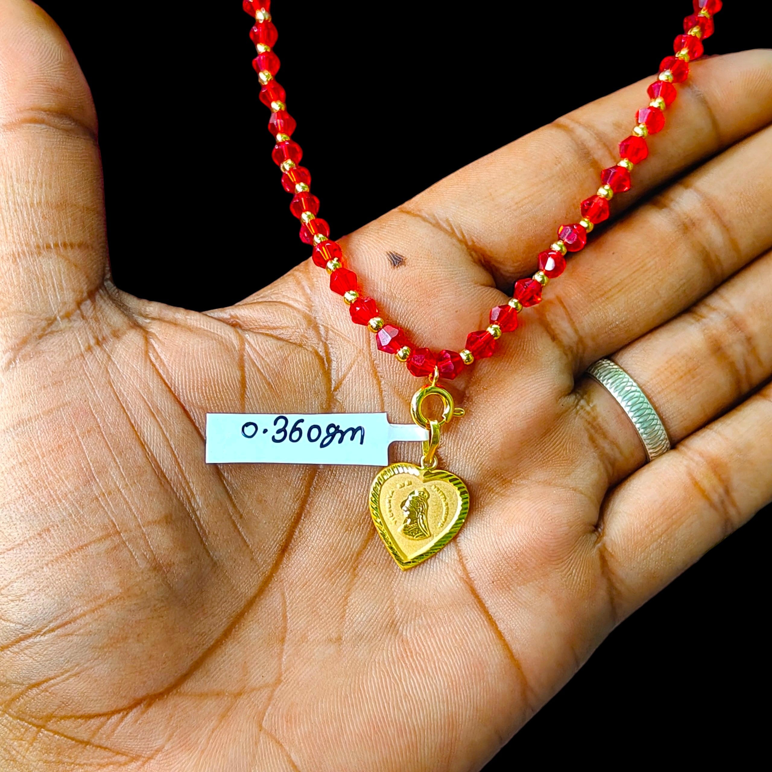 GOLD LOCKET - (WGT: 0.360 GM APPROX) BIS CERTIFIED HUID HALLMARK 9KT GOLD LOCKET 1 PIECE.
