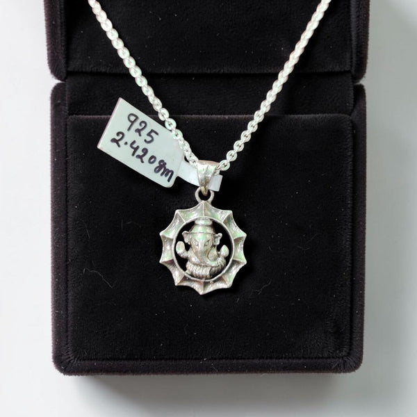 SILVER LOCKET- CERTIFIED BIS HALLMARK 925 SILVER RELIGIOUS LOCKET (UNISEX) FOR REGULAR USE- (SOLD ON MRP) - *CHAIN NOT INCLUDED*