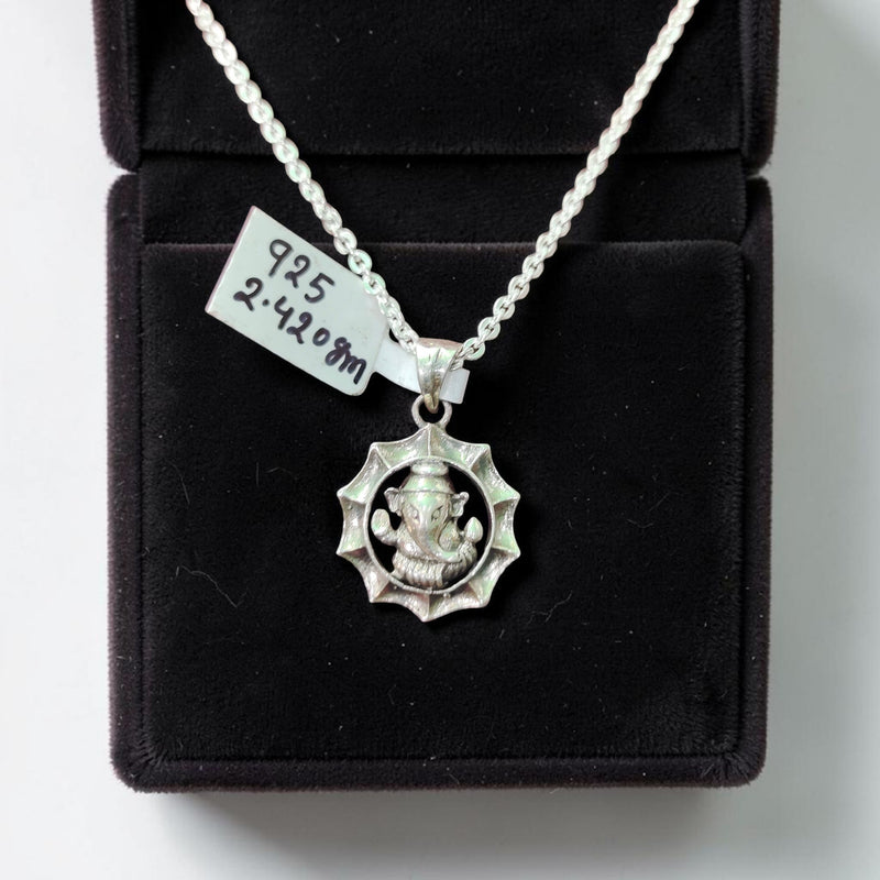 SILVER LOCKET- CERTIFIED BIS HALLMARK 925 SILVER RELIGIOUS LOCKET (UNISEX) FOR REGULAR USE- (SOLD ON MRP) - *CHAIN NOT INCLUDED*