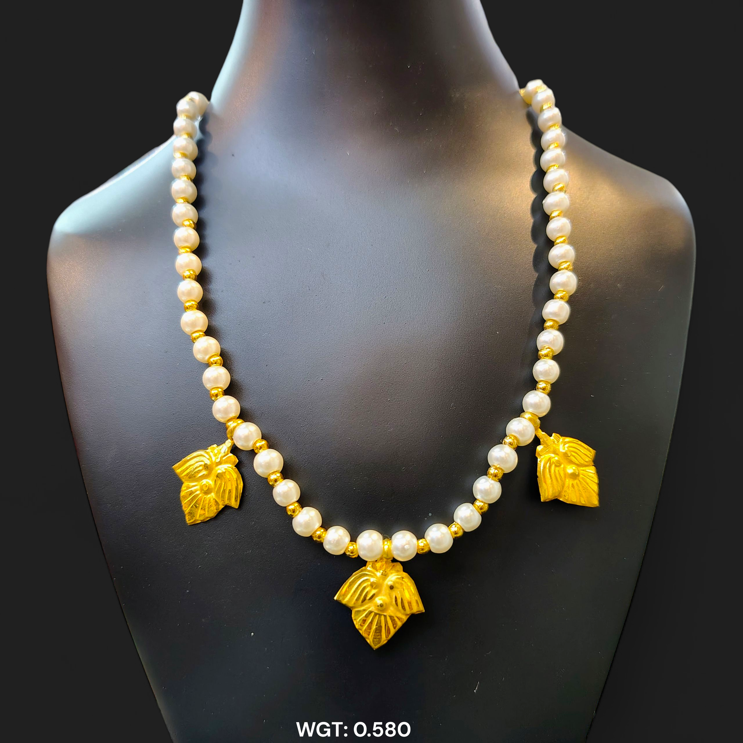 (GSH9) TRJ WGT: 0.580 GM APPROX BIS CERTIFIED HUID HALLMARK 9KT GOLD SELIHAR FOR WOMEN 1 PIECE FOR REGULAR USE.