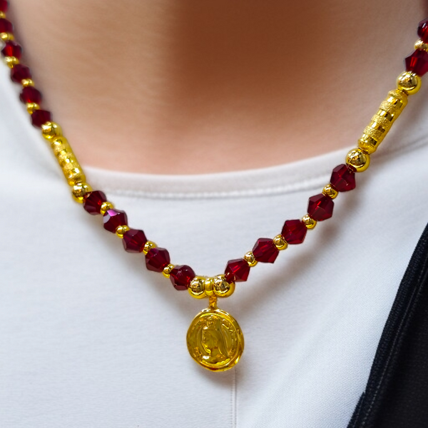 MINI GINI DESIGN (WGT: 0.170 GM APPROX)(NON HALLMARK) KDM GOLD LOCKET 1 PIECE WITH TASSEL (50 TONCH) BEST FOR GIFT IN MARRIAGE.