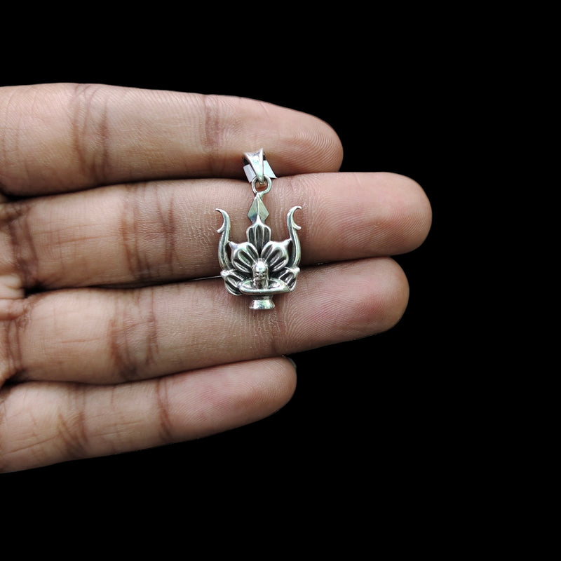 SILVER LOCKET- CERTIFIED BIS HALLMARK 925 SILVER RELIGIOUS LOCKET (UNISEX) FOR REGULAR USE- (SOLD ON MRP) - *CHAIN NOT INCLUDED*