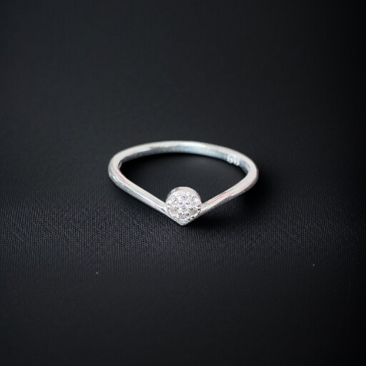 BANKOK IMPORTED 925 SILVER FINGER RING 1 PIECE FOR WOMEN FOR REGULAR USE - BEST FOR GIFTING (SOLD ON MRP)