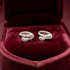 SILVER TOE RING- CERTIFIED BIS HUID HALLMARK 925 SILVER TOE RING (BICHIYA) 1 PAIR FOR REGULAR USE- (SOLD ON MRP).