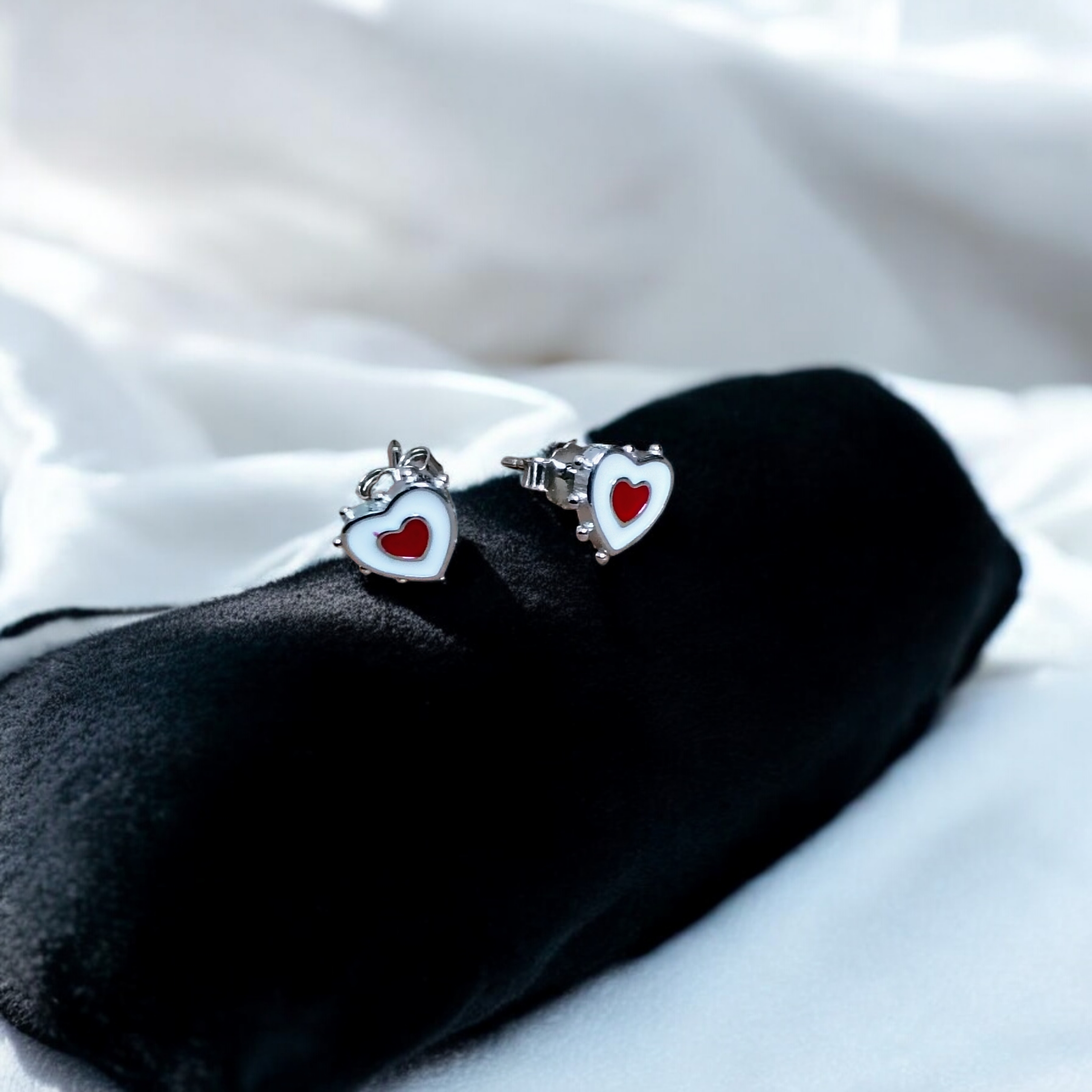 SILVER STUD - STERLING 925 HALLMARK SILVER STUD EARRINGS FOR WOMEN (1 PAIR) FOR REGULAR WEAR (SOLD ON MRP).