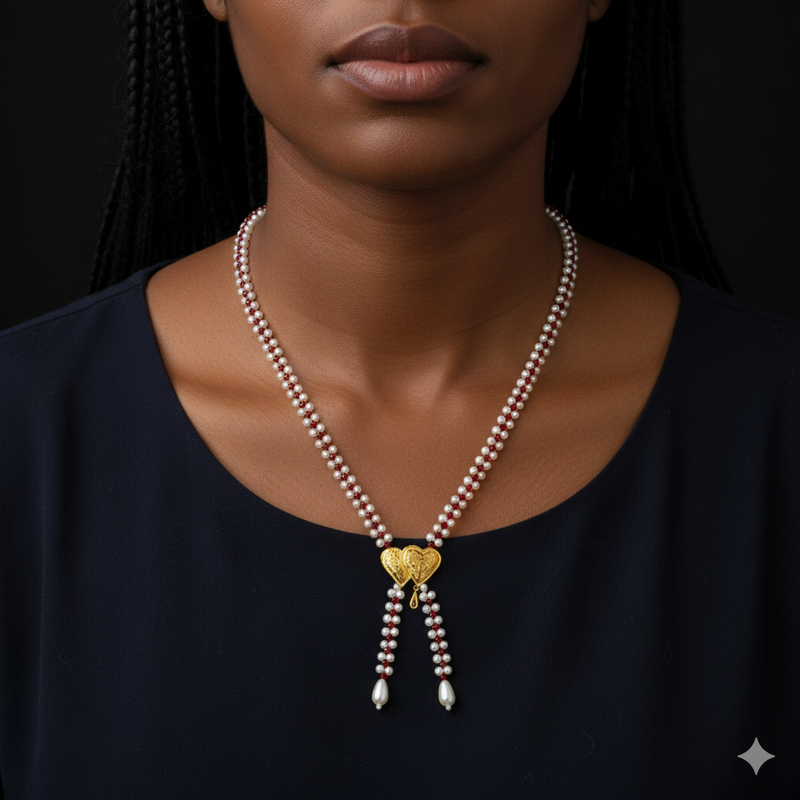 GMP22K- ID-CUCXMB - BIS CERTIFIED WGT: 0.810 GM APPROX HUID HALLMARK 916 22KT GOLD TIE CHAIN 1 PIECE FOR WOMEN.