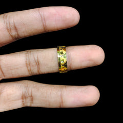 LADIES RING- (SIZE: 20 ) WGT: 1.820 GM APPROX BIS CERTIFIED HUID HALLMARK 916 22KT GOLD RING FOR WOMEN 1 PIECE.(3HCUGQ)