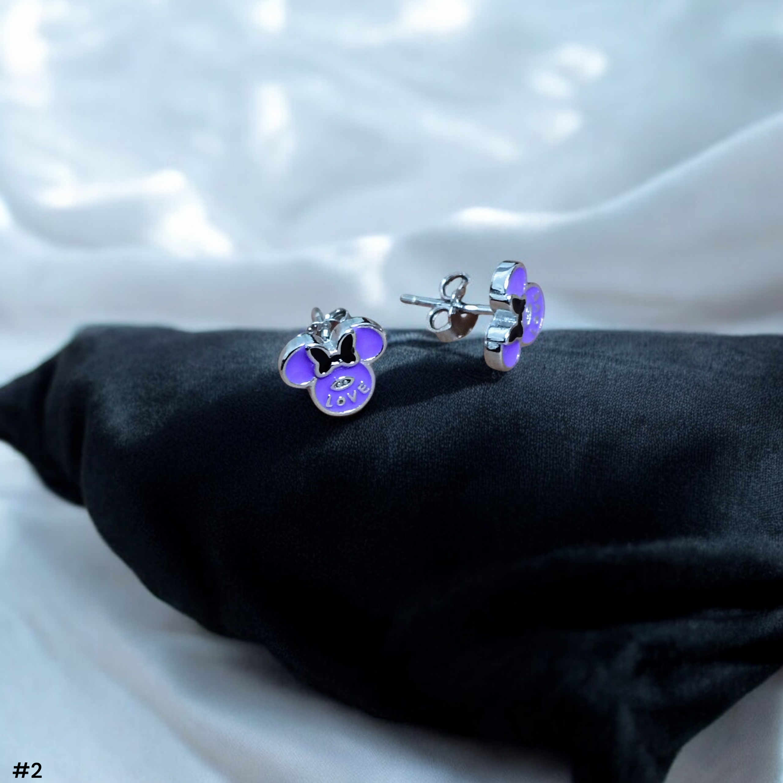 SILVER STUD - STERLING 925 HALLMARK SILVER STUD EARRINGS FOR WOMEN (1 PAIR) FOR REGULAR WEAR (SOLD ON MRP).