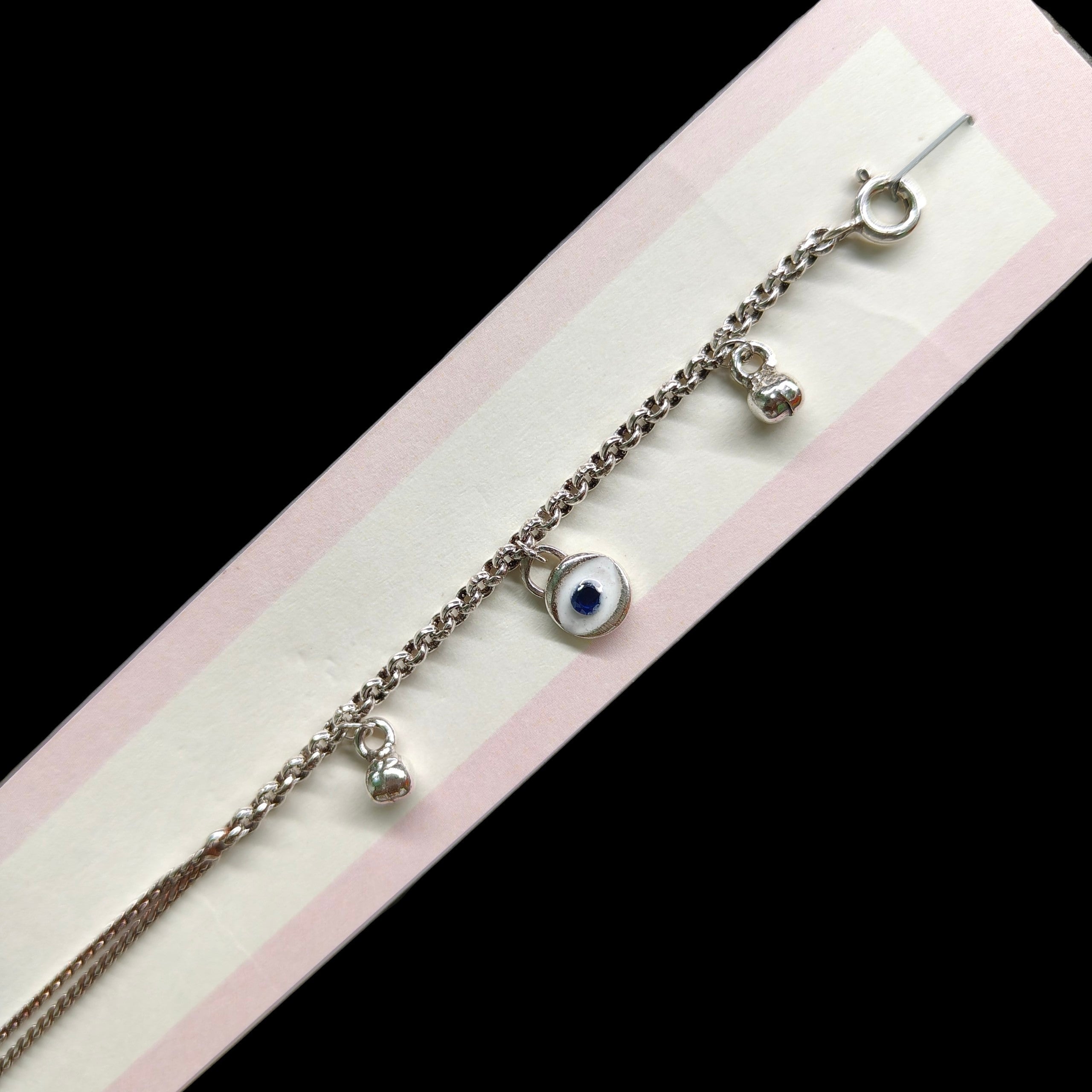 SILVER WRISTLET - BANKOK IMPORTED HALLMARK 925 SILVER WRISTLET FOR WOMEN 1 PIECE- (ADJUSTABLE FREE SIZE) SOLD ON MRP.