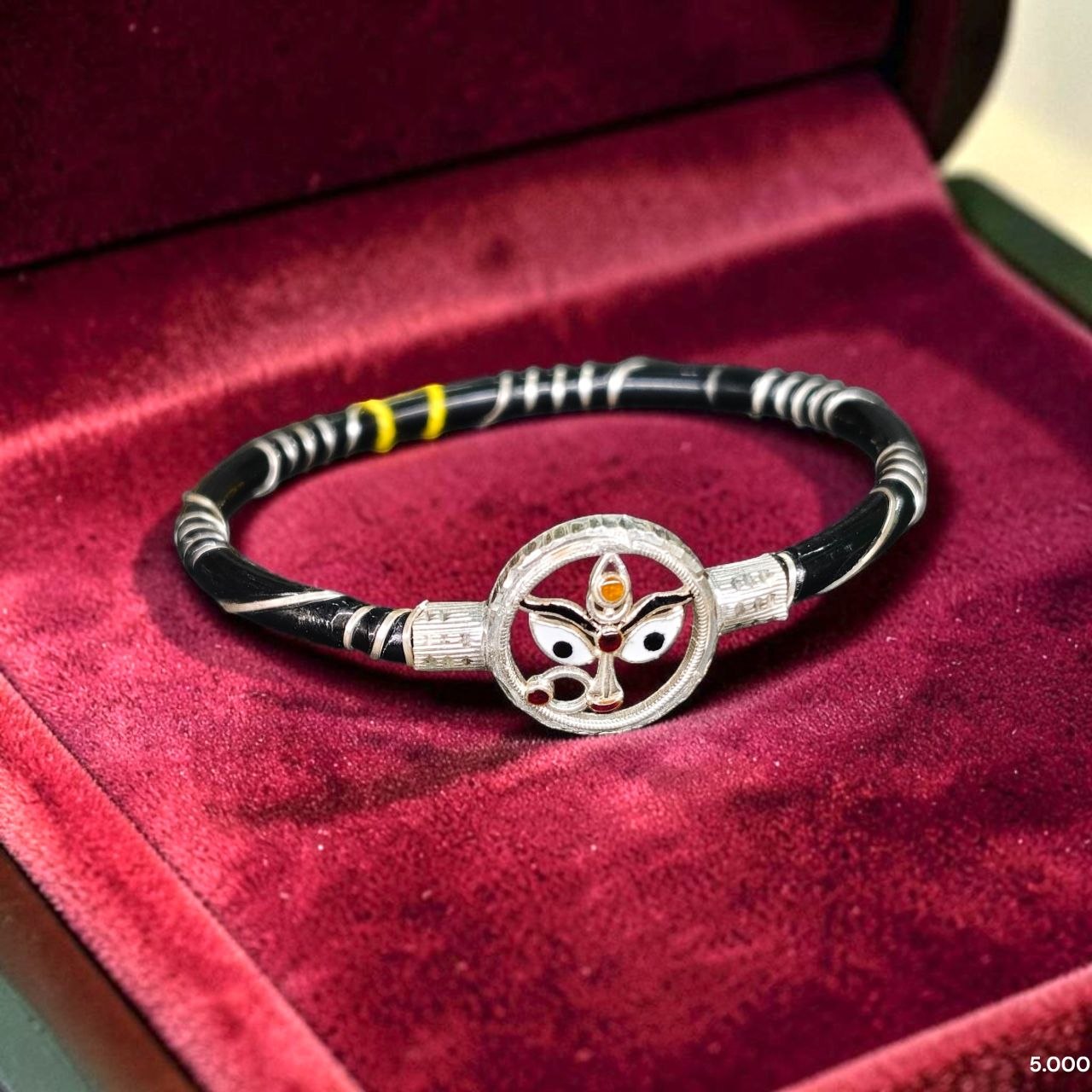 SNA92-(SIZE: 24) BIS HALLMARK 925 SILVER NOA BANGLES FOR WOMEN 1 PIECE - SOLD ON FIXED PRICE (LIFETIME EXCHANGE VALUE 50% ON PURCHASE PRICE)