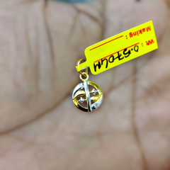 GOLD LOCKET- WGT: 0.570 GM APPROX BIS CERTIFIED HUID HALLMARK 9KT GOLD LOCKET FOR WOMEN 1 PIECE  FOR REGULAR USE CHAIN NOT INCLUDED.