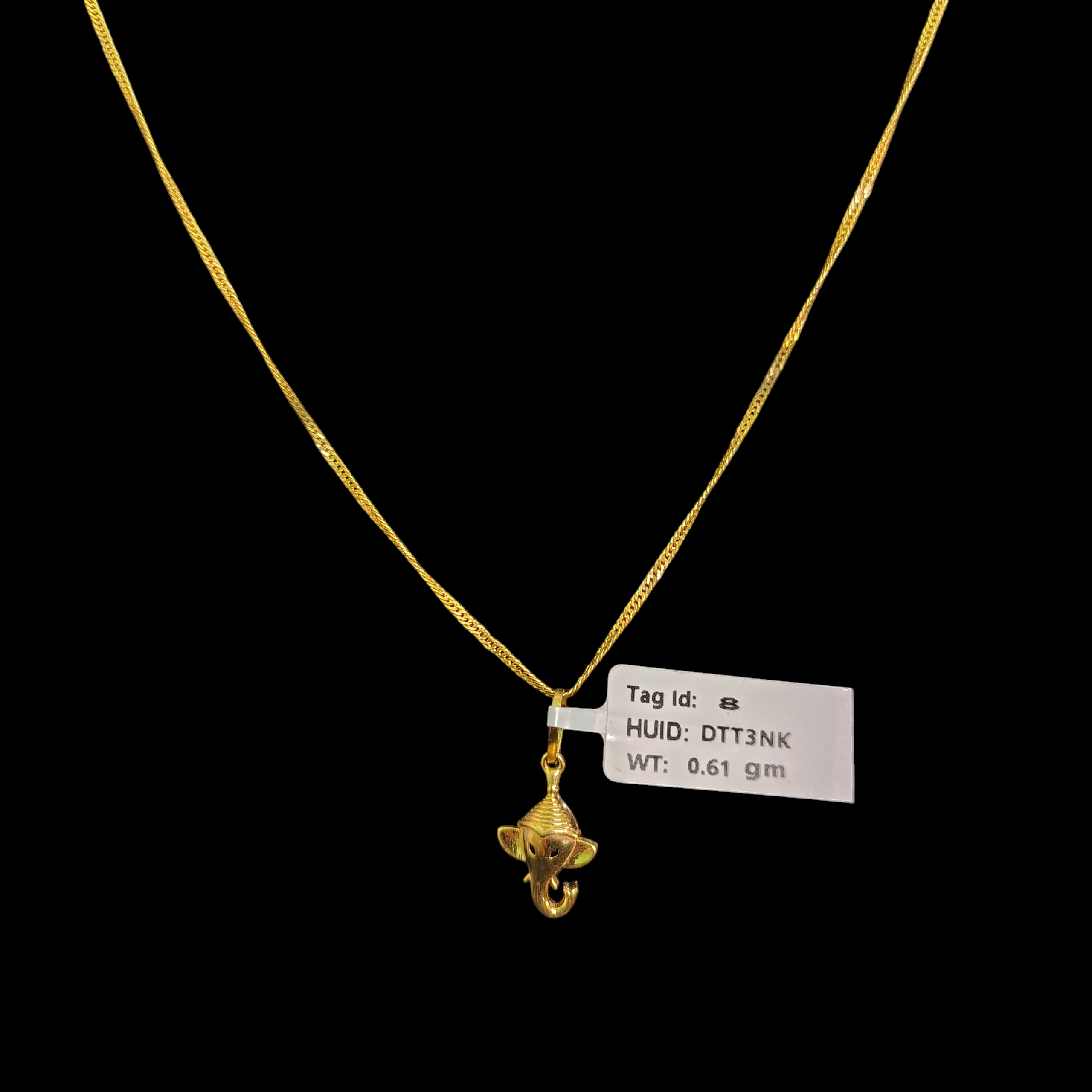 GOLD LOCKET BOYS- WGT: 0.610 GM APPROX BIS CERTIFIED HUID HALLMARK 9KT GOLD LOCKET FOR MEN 1 PIECE. (CHAIN NOT INCLUDED).