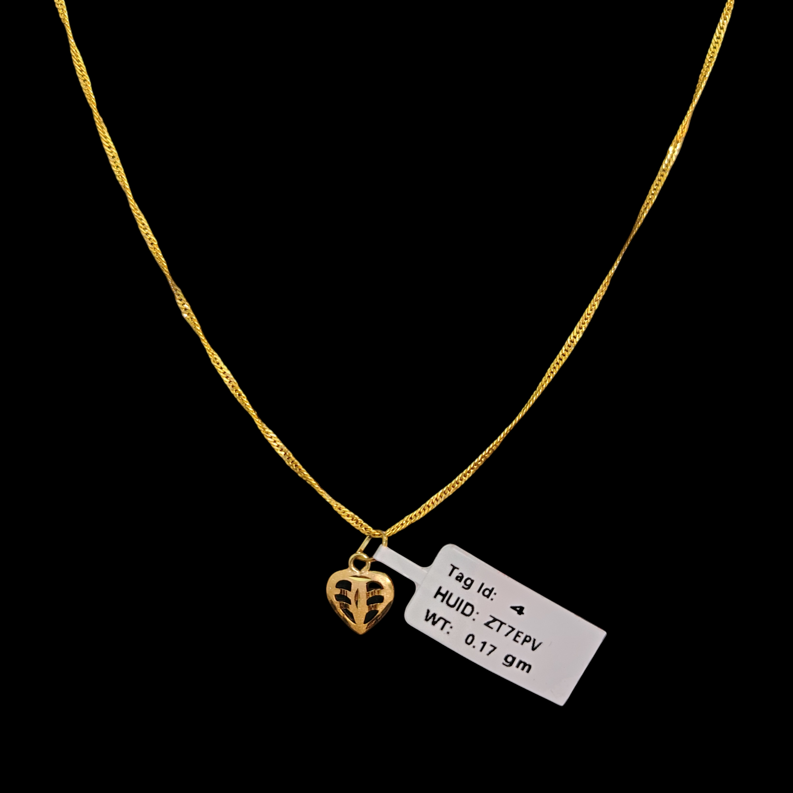 GOLD LOCKET BOYS- WGT: 0.170 GM APPROX BIS CERTIFIED HUID HALLMARK 9KT GOLD LOCKET FOR MEN 1 PIECE. (CHAIN NOT INCLUDED).