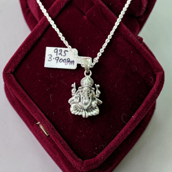 SILVER LOCKET- CERTIFIED BIS HALLMARK 925 SILVER RELIGIOUS LOCKET (UNISEX) FOR REGULAR USE- (SOLD ON MRP) - *CHAIN NOT INCLUDED*