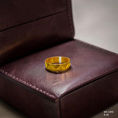LADIES RING- (SIZE: 23 ) WGT: 1.570 GM APPROX BIS CERTIFIED HUID HALLMARK 916 22KT GOLD RING FOR WOMEN 1 PIECE.(6D8XCC)
