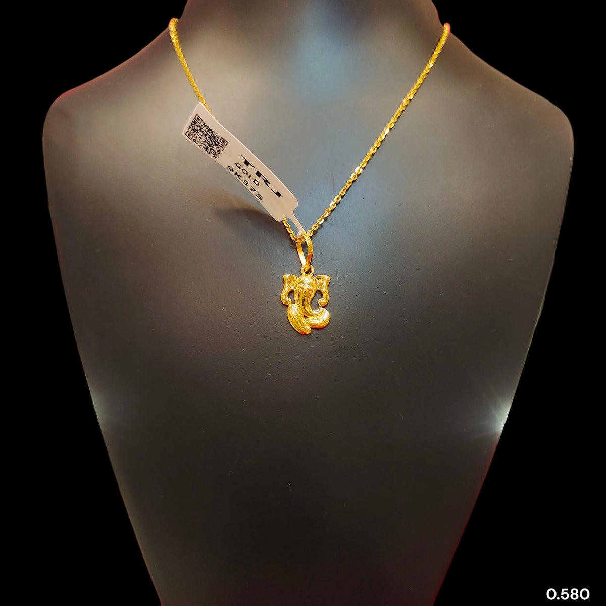 GOLD LOCKET - (WGT: 0.580 GM APPROX) BIS CERTIFIED HUID HALLMARK 9KT GOLD LOCKET 1 PIECE. (CHAIN NOT INCLUDED). (7PCDC9)