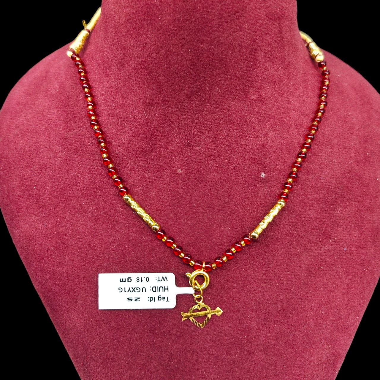 GOLD LOCKET - (WGT: 0.180 GM APPROX) BIS CERTIFIED HUID HALLMARK 9KT GOLD LOCKET 1 PIECE.