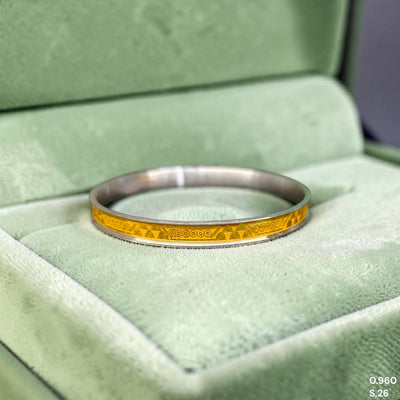 GOLD NOA- (QTQW89) (SIZE: 26) (WGT: 0.960) GM APPROX) BIS CERTIFIED HUID HALLMARK 22KT GOLD NOA BADHANO 1 PIECE FOR WOMEN.