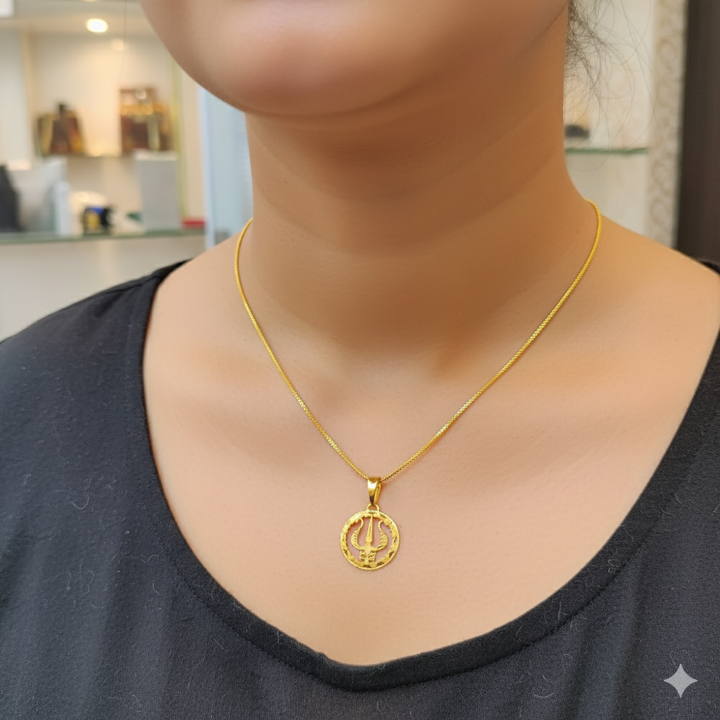 (GLC22) LOCKET WGT: 0.440 GM APPROX BIS CERTIFIED HUID HALLMARK 916 22KT GOLD LOCKET 1 PIECE FOR UNISEX. (CHAIN NOT INCLUDED).