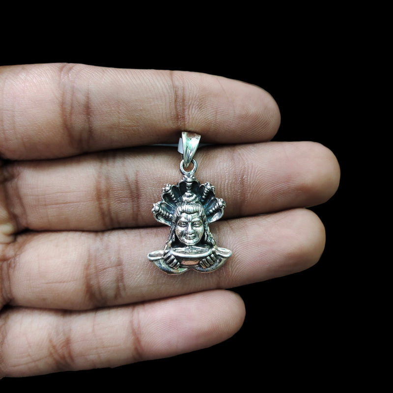 SILVER LOCKET- CERTIFIED BIS HALLMARK 925 SILVER RELIGIOUS LOCKET (UNISEX) FOR REGULAR USE- (SOLD ON MRP) - *CHAIN NOT INCLUDED*